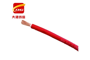 1/0AWG Oxygen Free Copper Conductor PVC FLEX DURABLE BATTERY CABLE AC 60V OIL RESISTANT Temperature Resistance -20 +90