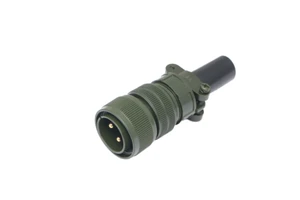 MS3106 Diwei 20-29 Circular Connector 2P MIL-DTL-5015 Connector Thread Coupling 15A/10A Servo Motor Connector Copper IP67