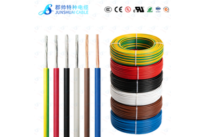AWM 3173 LS Stranded Tinned Copper Wire LSZH 10-24 AWG 125 600V Low Smoke XL/XLPE/XLPO Insulation Industrial Electric Cable