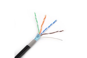 Cat5e FTP Industry Ethernet Cable 305m Outdoor Ethernet Network Cable 4 Pair Copper Conductor Network Cable