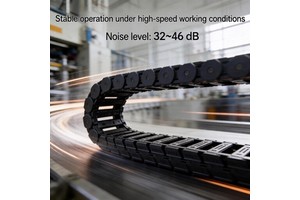Yodel Industrial Robot Arm 15*30 Plastic Flexible Nylon Low Noise Cable Drag Chain
