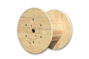 Large Wooden Cable Reel With Heat Treatment