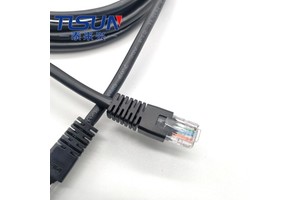 Industrial Camera Network Cable 8C Cable GigE Ethernet Cable Male To Male With Screw