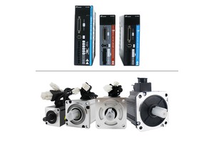 Lichuan CNC Servos 80mm 1000W 220V 4A 3.2N.m 3000RPM 17bit Incremental Servo Motor Driver Kit 80M03230B +LC20P-1000