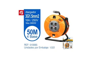 4-Outlet 50m Power Reel - Cable Supplier
