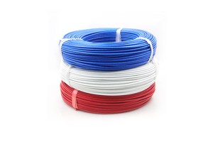 High Temperature Silicone Rubber Braided Tinned Wire Cable With Temperature Resistance Insulated
