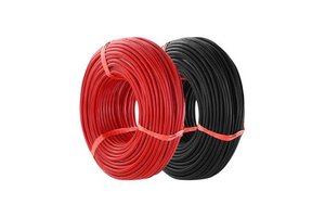 XLPO Insulated Solar Wire 4MM-25MM Tinned Copper Power Cable for DC Solar Energy XLPO Insulated PV Cable