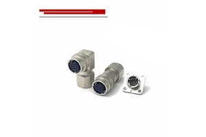 Servo Motor 10-core Encoder Plug DDK CM10 CM10-SP10S-M 2-core Lock Connector MR-BKCNS1