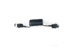 5-Core Trailer Wire Strong Durable Silicone Gripper ABS Antenna Cable Spiral with Durable Sleeves Cable Reel Trailer