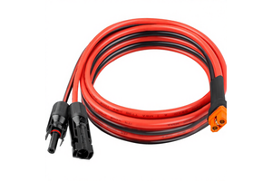 10AWG XT60i XLPE Copper Solar Extension Cable-Heavy Duty Adapter for Portable Power Stations RV Batteries (IP65 Renewable Energy