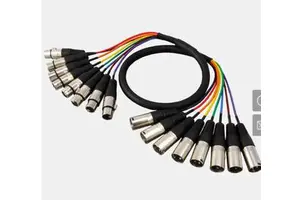 Audio Stage Box with Snake Cable 40 Channels XLR