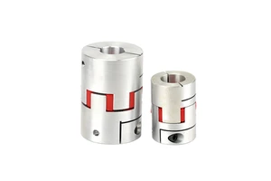 Jaw Coupling Motor Connector Plum Flexible Metal D30 L35 for Cnc Servo Motors Universal Stainless Steel,aluminium Standard ZCF