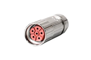 M23 6Pin M923 Power Connector Male/Female IP67 Waterproof Shielded Crimp Straight for Servo Motor