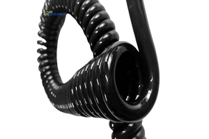 OEM Wholesale Factory 2 3 4 5 6 7 8 Core PVC PUR Spring Wire Coiled Spiral Cable