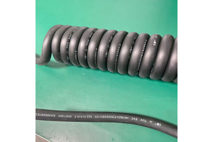 Flexible Micro Electric Spiral Coiled Cable Curly Cord Spring Cable
