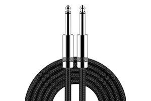 Factory 3M Electric Instrument Cable Bass Amp Cord Guitar Cable for Electric Guitar Bass Guitar, Electric Mandolin, Pro Audio
