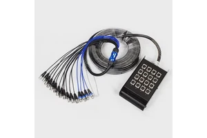 OEM/ODM Factory Professional 8/12/16/20/24/32 Channel Multicore XLR Audio Snake Cable with Stage Box