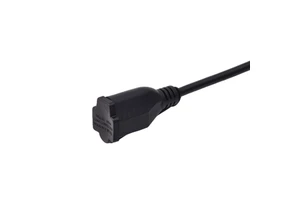 US SJT 14AWG Cable 100ft Extension Cord Retractable Reel 3 Prong AC Power Cord Extension