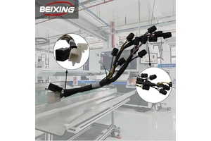 01N Complete Wiring Harness E00026 Assembly IP66 Rated 12V Automobile PVC Copper Conductor For Cars Instrument Harness