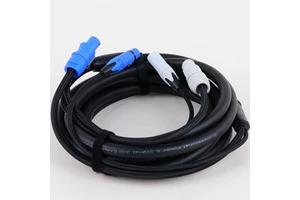 Professional Power & Audio Hybrid Cable 3x2.5mm² + XLR Audio Cable for Stage Lighting / Audio Equipment
