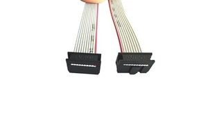 Custom Flat Data & Power Cable Wiring Harness Assembly with PTFE/PBT Insulation IP66 Rated Tinned Copper Conductors