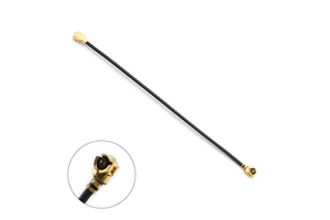 IP-EX MHF 1 Connector 50 Impedance RF Cable Assembly 1.13mm Micro Coaxial Double End Cable Customizable Length Communication