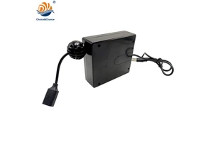 DYH-1816 2m Retractable Cable Reel with USB Fast Extend Charge for Mobile Phones One Side Pull Retractable Cable