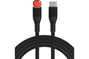 Hot Sales Customized Black 1m Super Fast Charging 5V USB to Type C Silicone with Aluminum Shell Data Cable for Camera