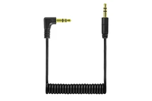 3.5mm 3/4 Pole Male TRS to TRRS 3.5 3/4 Pole Male/Female Headphone Stereo Audio AUX Spring Coiled Spiral Cable