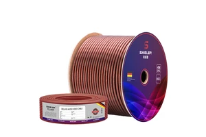 22AWG OFC 2 Core Twisted Double Shielded Hifi Flexible Soft DMX Guitar Audio Wire Roll Professional Stage Microphone Cable