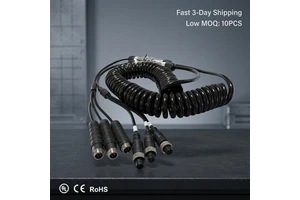 CE RoHS 6m Heavy-duty Trailer Cable IP68 Waterproof 7 Core Copper Shielded Connector Cable