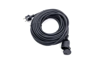 High Quality 16A 250V European Standard Outdoor Waterproof Male to Female Plug Electrical Extension Cord
