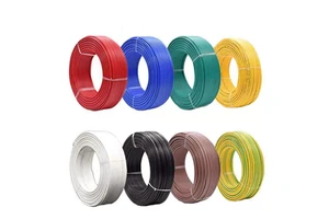 JZD CABLE High Flexible 4mm² 6mm² 10mm² 16mm² Red Black Battery Copper Power Cable Wire for Switchgear Rectifier & Motor