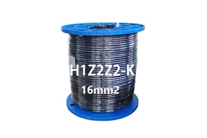 Solar Power Cable H1Z2Z2-K 16mm IEC62930 DC Cables 1500V Solar Cable