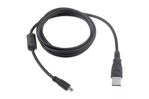 8 Pin UC-E6 Digital Camera USB Data Cable for Nikon 1.5M Ferrite Core