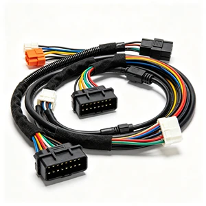 Custom Automated Parking System Wire Harness Assembly Sensor Signal Transmission Cable Harness OEM Manufacturer RoHS