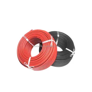 DC 1500V Tinned Copper XLPO Insulated Stranded Conductor Flexible Low Voltage Solar Panel Cable 1mm2-35mm2 Power Cable