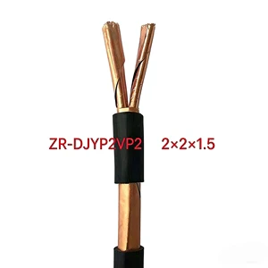 Flame-retardant Computer Shielded Cable ZR-DJYP2VP2-2*2*1.5/7*2*1.5 Industrial Grade Anti-interference signal Control Cable