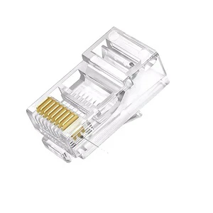 UTP CAT5 CAT6 8P8C RJ45 Connector Plug for Network Cable