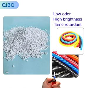 Eco-friendly PP Black Bellows Flame Retardant Masterbatch Electrical Wire And Cable Sheath Fire Resistance Additive
