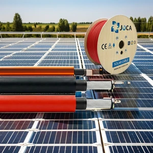 Power Cable 6mm2 Multi Approval UL Solar Panel Station Accessories ROHS UL4703 10AWG XLPO Fire Resistant Station Accessories