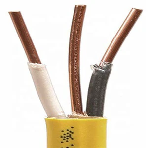 Building Wire Indoor Cable 600volts Copper UL Electrical NM-B 600V 12-2 14/2 12-3 PVC Copper or Aluminum LOW Voltage