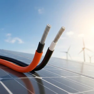 DC Solar Transmission Cable Copper Conductor 1500V Low Voltage High Weather Resistance PV Wire Renewable Energy Power Cable
