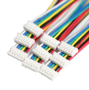 Custom 6 Pin JST GH 1.25mm Connector Industrial Electrical LED Light Bar Wire Harness Cable Assembly Manufacturer With UL