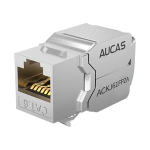 Zinc Alloy Rj45 Cat5E FTP Keystone Jack Tool-less Type Network Cable Connector Plug Fit For 1u Patch Panel