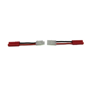 XT30 Connector Cable Harness Assembly Waterproof Purple Gold Metal PVC Insulated Quanlin QL-702 300-600V 6-12AWG Automobile
