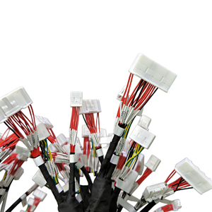 CYXTEK D-SUB Control Acquisition Wiring Harnesses | Red-Black Color-Coded For Automotive Industrial Machine Use | IATF 16949 |