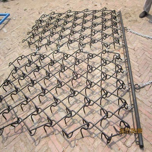 Flexible Chain Harrow Drag Mats Mesh With Draw bar