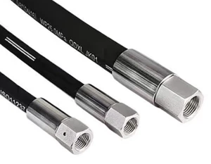 High Pressure Compact Steel Wire Braided Rubber No-Skive Forged Painted ISO 11237/EN857 2SC Hydraulic Oil Weather Resistant Hose