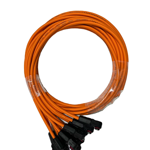 Energy Storage Connectors Custom Wiring Harnesses High-Current Copper Power Cable Connector Wire Harness Solar Connector